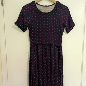 Envie de fraise maternity/nursing dress size S